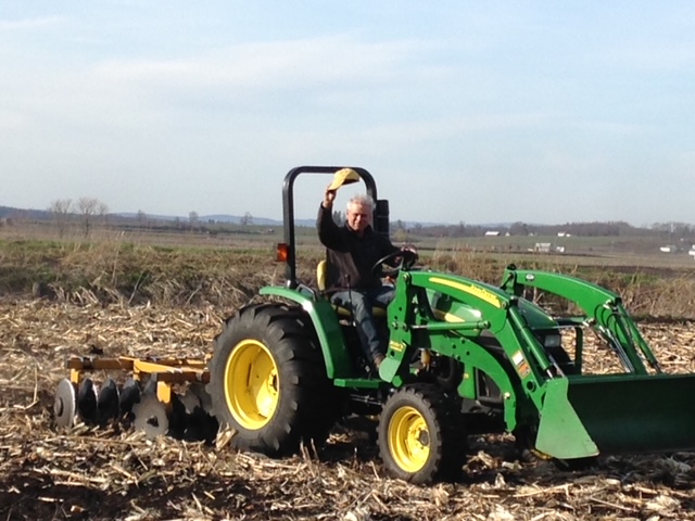 Albert wave on tractor